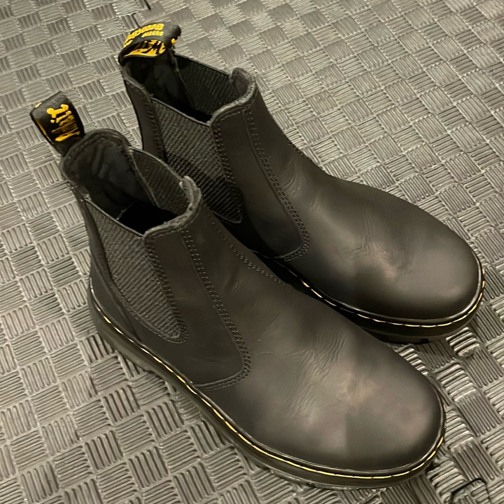Dr. Martens AirWair Black Rainboots